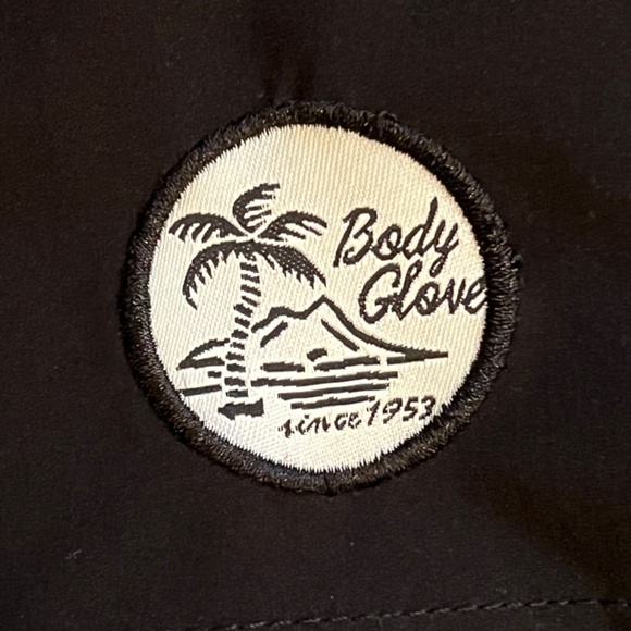 Body Glove Vapor Black Board Shorts Swim Trunks Size XL Surf Like New - Picture 4 of 12